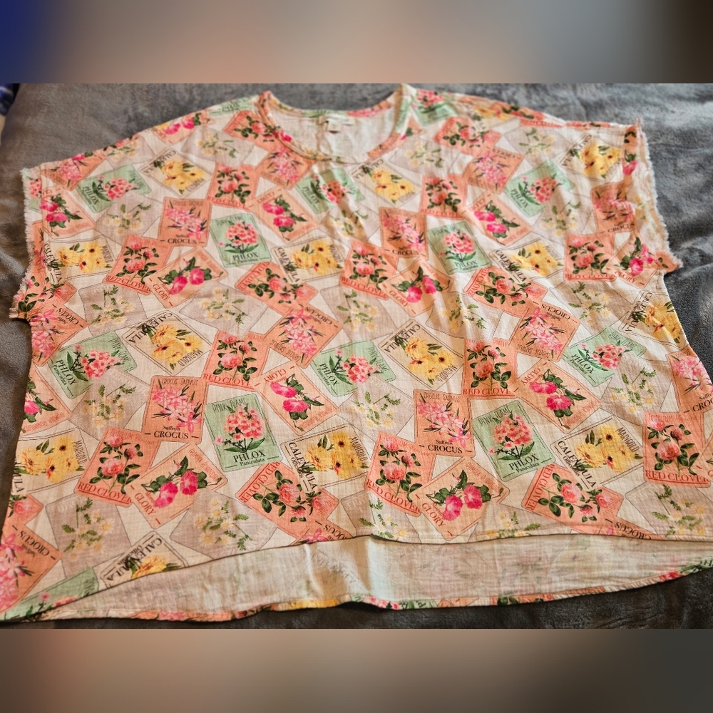 Coldwater Creek Gauze Dolman Top